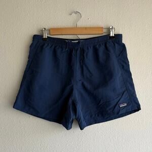 Patagonia Baggies blue Hiking Shorts granola gorpcore outdoors utility summer